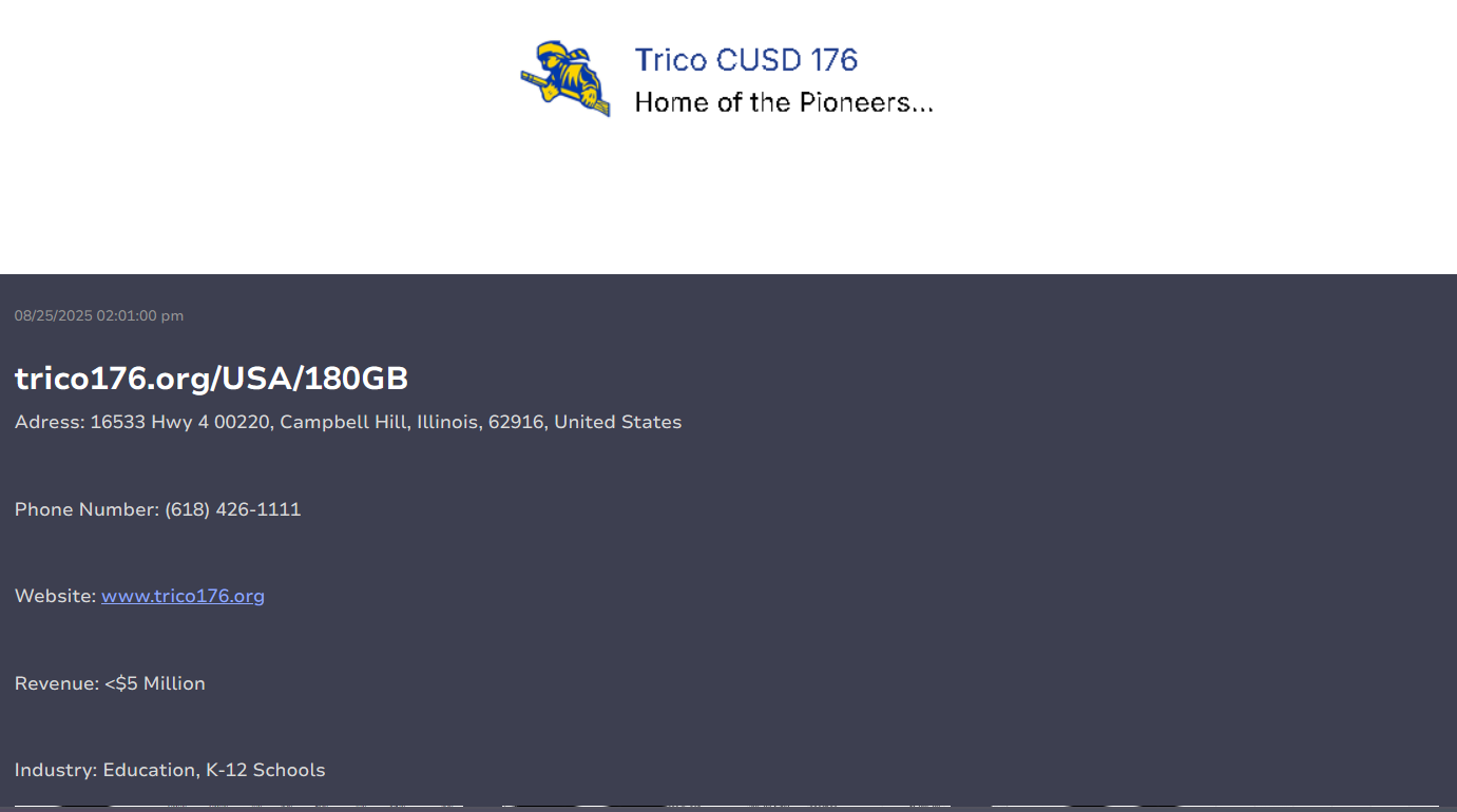Trico cusd 176成为Kairos勒索软件的受害者-xLab 威胁情报
