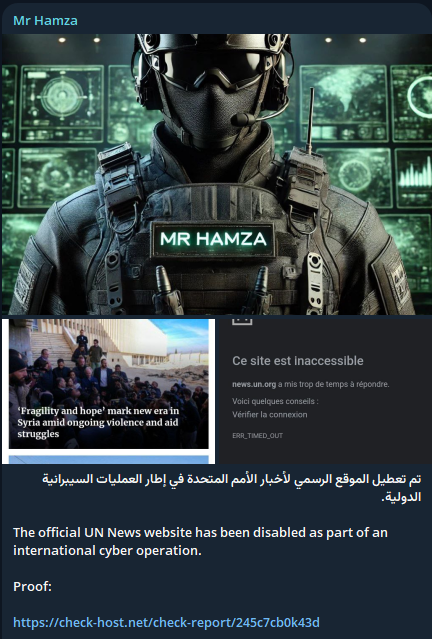 Mr Hamza针对联合国新闻网站-xLab 威胁情报