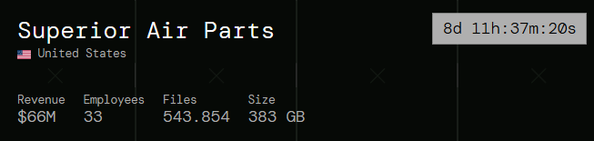 Superior Air Parts成为SECUROTROP勒索软件的受害者-xLab 威胁情报