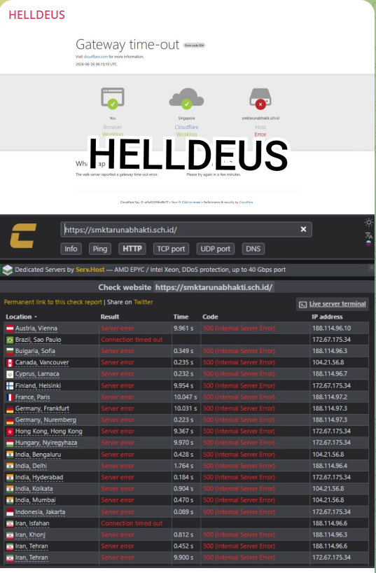 HELLDEUS targets the website of SMK Taruna Bhakti Depok-xLab 威胁情报