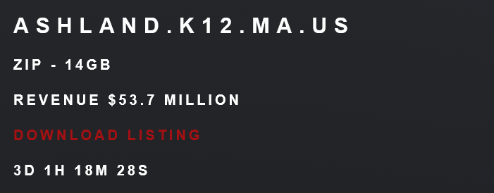 亚什兰公立学校成为SAFEPAY勒索软件的受害者-xLab 威胁情报