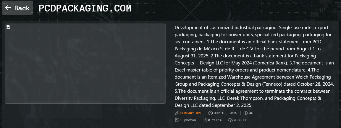 专业包装集团成为Qilin勒索软件的受害者-xLab 威胁情报