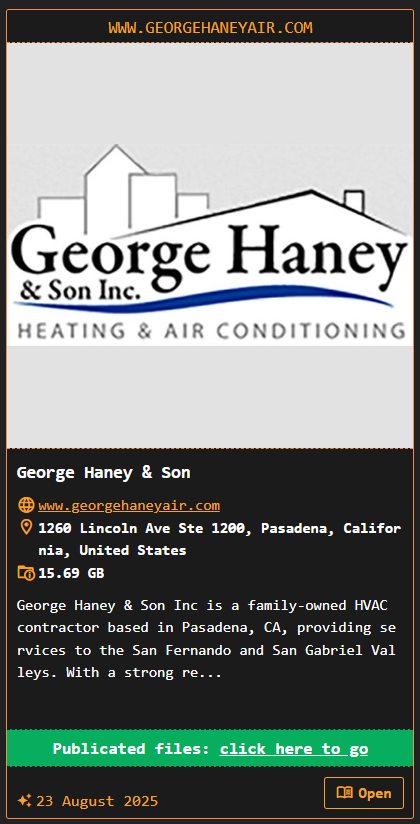 INC.George Haney&Son成为DragonForce勒索软件的受害者-xLab 威胁情报
