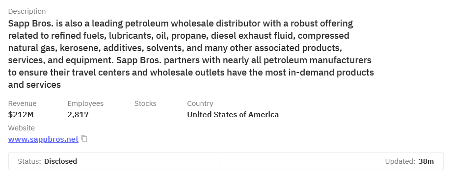 INC.Sapp Bros.涉嫌数据外泄-xLab 威胁情报