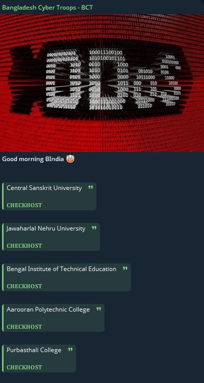 孟加拉Cyber部队-BCT瞄准孟加拉技术教育学院网站-xLab 威胁情报