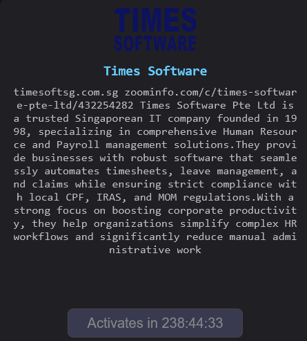 Times Software Pte Ltd falls victim to The Gentlemen ransomware-xLab 威胁情报