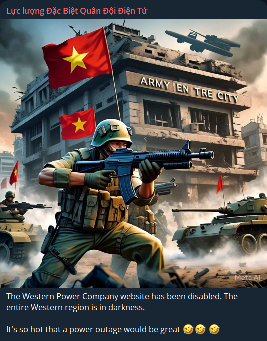 Electronic Army Special Forces瞄准南方Power公司(EVNSPC)网站-xLab 威胁情报