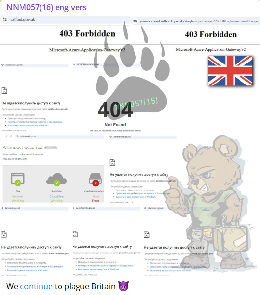 NoName targets the website of Salford City Council-xLab 威胁情报