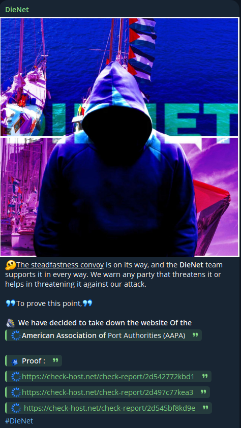 DieNet瞄准American港务局协会(AAPA)网站-xLab 威胁情报