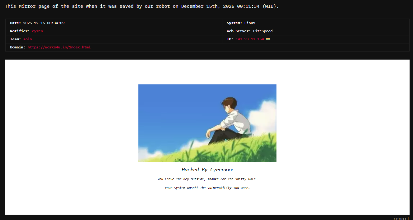 Solo瞄准Works4U网站-xLab 威胁情报