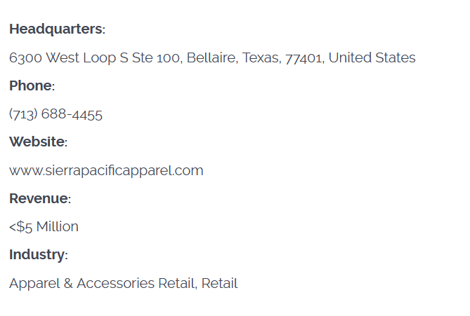 Sierra Pacific Apparel/Burnside falls成为CL0P勒索软件的受害者-xLab 威胁情报