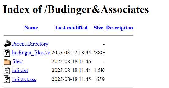 INC.Budinger&Associates成为SECUROTROP勒索软件的受害者-xLab 威胁情报