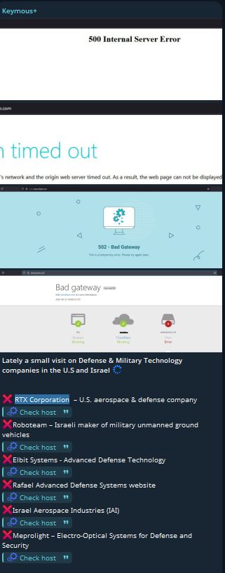 Keymous+瞄准RTX公司网站-xLab 威胁情报