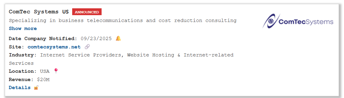 ComTec Systems成为PEAR勒索软件的受害者-xLab 威胁情报
