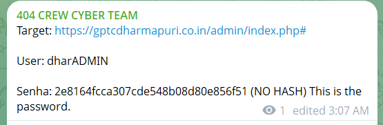 涉嫌泄露法玛普里理工学院的登录凭据-xLab 威胁情报