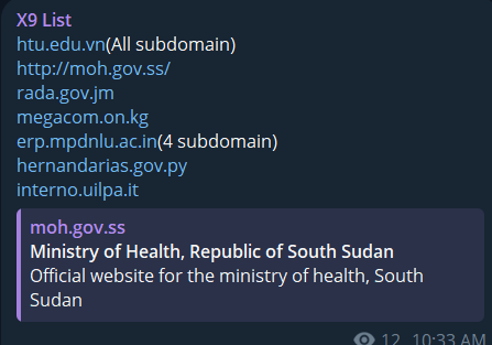 X9 Lists leaks the webshell access of Rural Agricultural Development Authority (RADA)-xLab 威胁情报