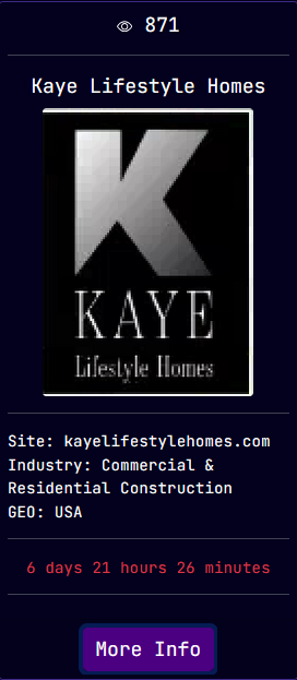 Kaye Lifestyle Homes成为Sarcoma勒索软件的受害者-xLab 威胁情报