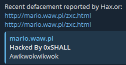 Hax.or targets the website of DJ – Entertainer – Mariusz Kordalski-xLab 威胁情报