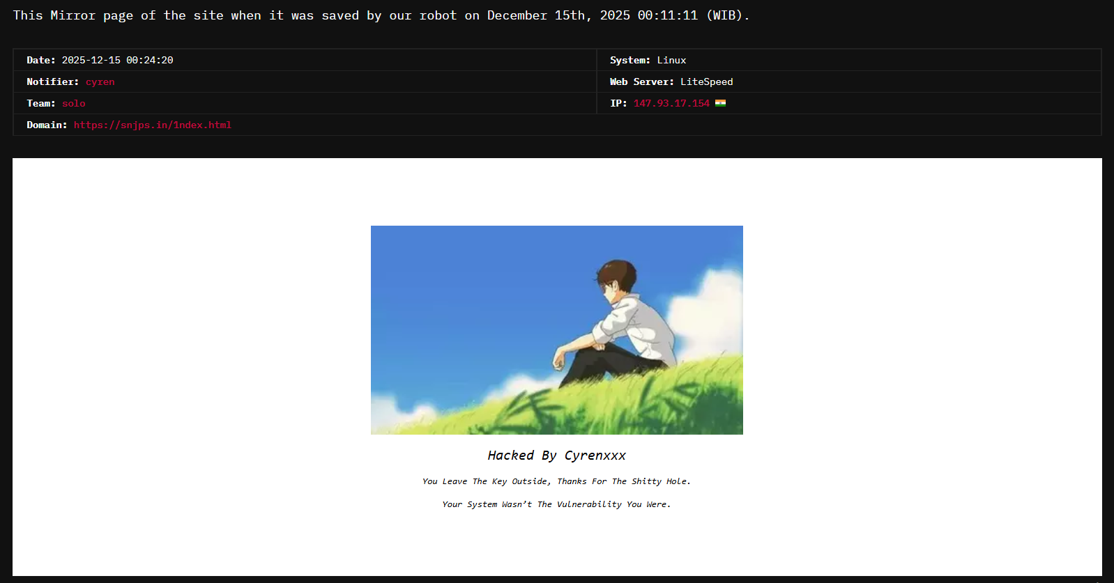 Solo瞄准S.N.J公立学校网站-xLab 威胁情报