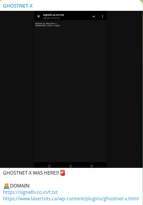 GHOSTNET-X针对Signefo的网站-xLab 威胁情报