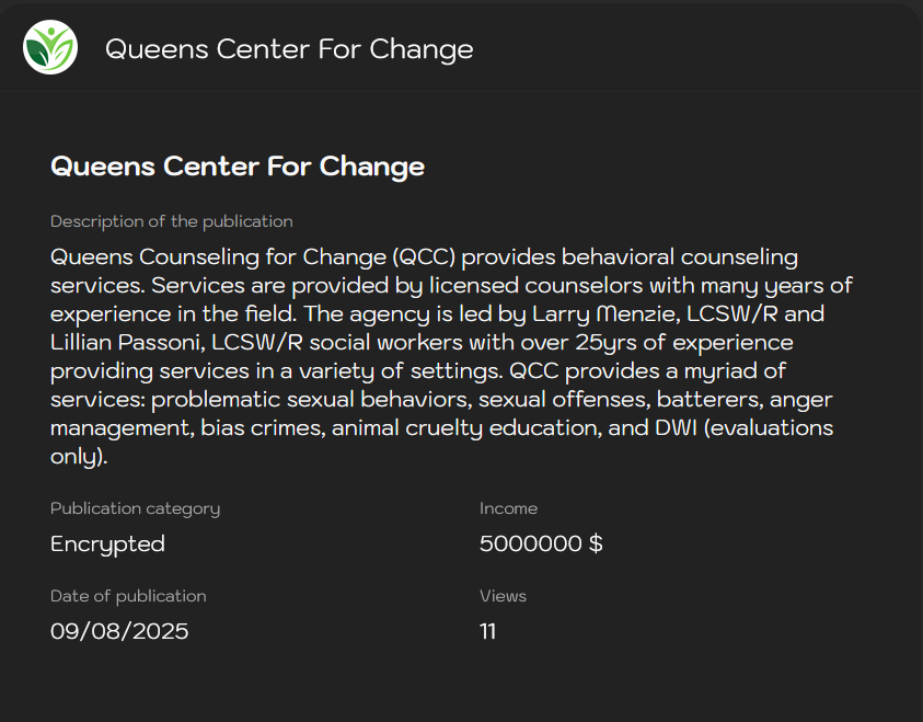 皇后区变革咨询公司成为Sinobi勒索软件的受害者-xLab 威胁情报