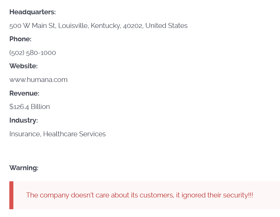 Humana成为CL0P勒索软件的受害者-xLab 威胁情报