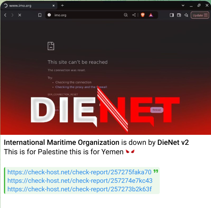 DieNet瞄准国际海事组织网站-xLab 威胁情报