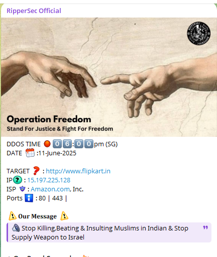 RipperSec瞄准Flipkart网站-xLab 威胁情报
