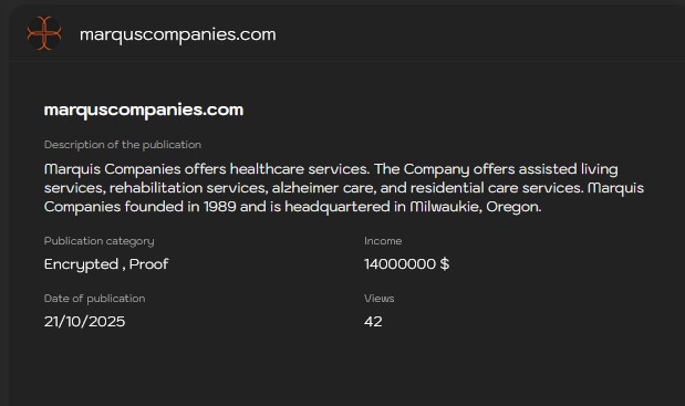 侯爵公司成为LYNX勒索软件的受害者-xLab 威胁情报