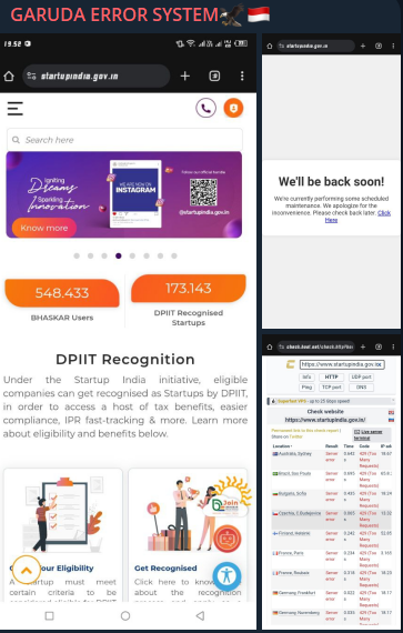 GARUDA ERROR SYSTEM瞄准Startup India网站-xLab 威胁情报
