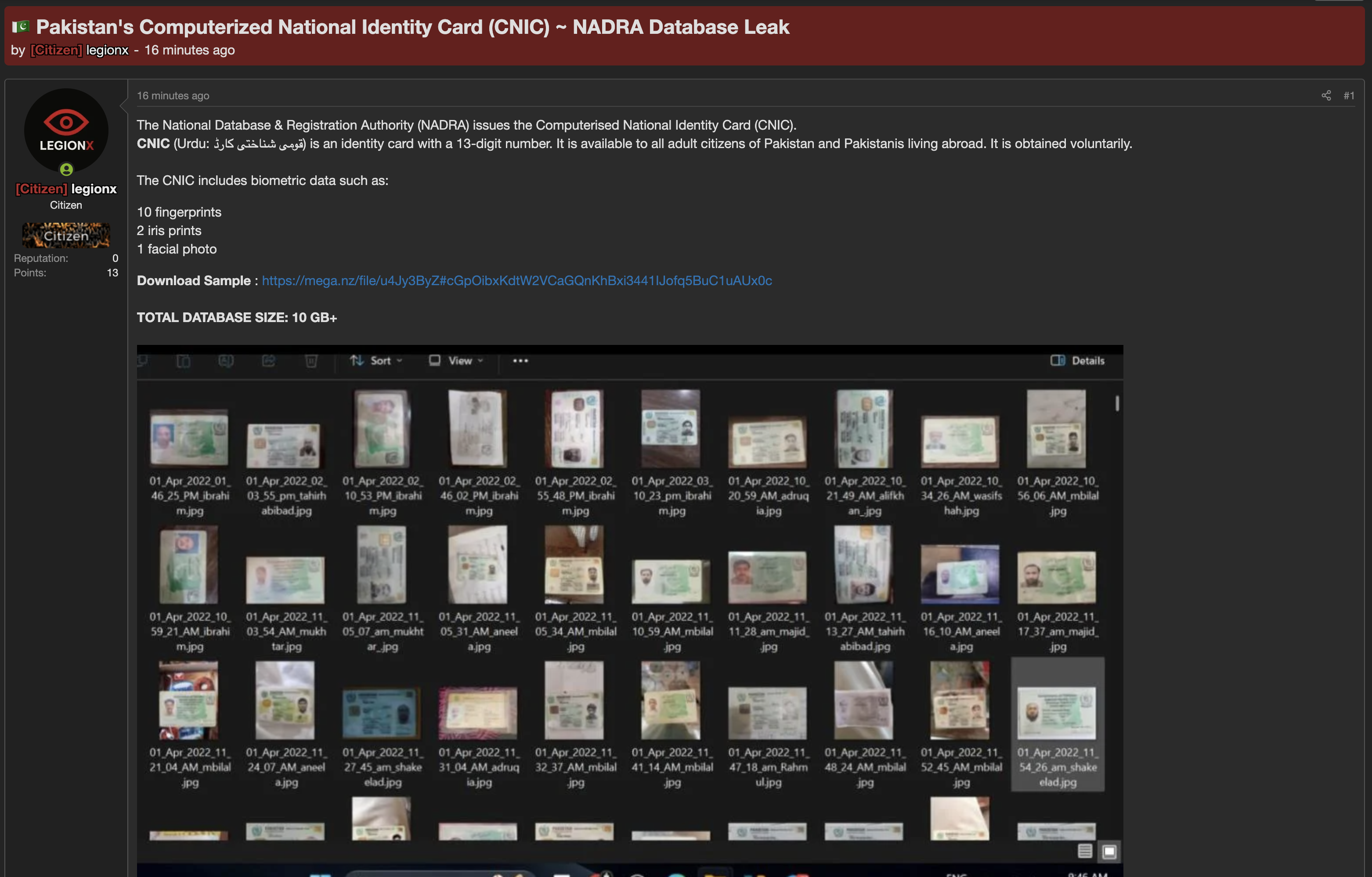 Alleged data breach of National Database and Registration Authority-xLab 威胁情报