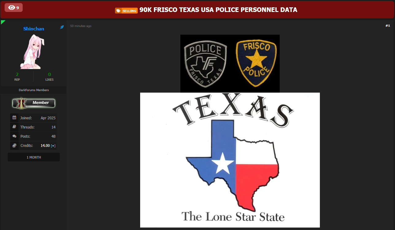 涉嫌出售旧金山警察局的数据-xLab 威胁情报