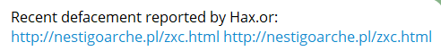 Hax.or targets the website of NESTIGO SP. Z O.O.-xLab 威胁情报