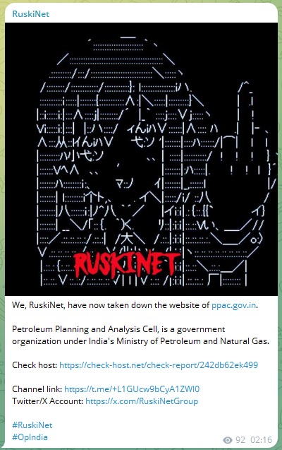 RuskiNet瞄准石油规划与分析小组网站-xLab 威胁情报