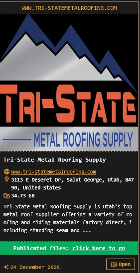 三州金属屋顶供应因DragonForce勒索软件而下降victim-xLab 威胁情报