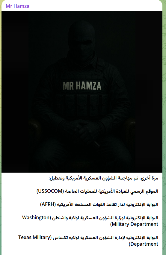 Mr Hamza瞄准Washington军事部门网站-xLab 威胁情报