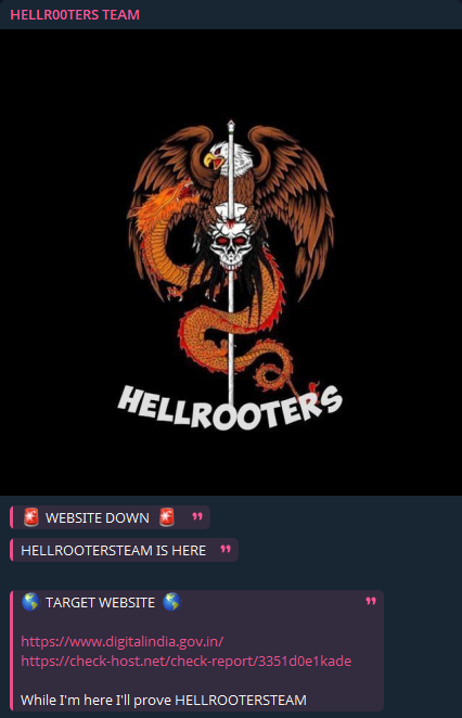 HellR00ters团队瞄准数字印度网站-xLab 威胁情报