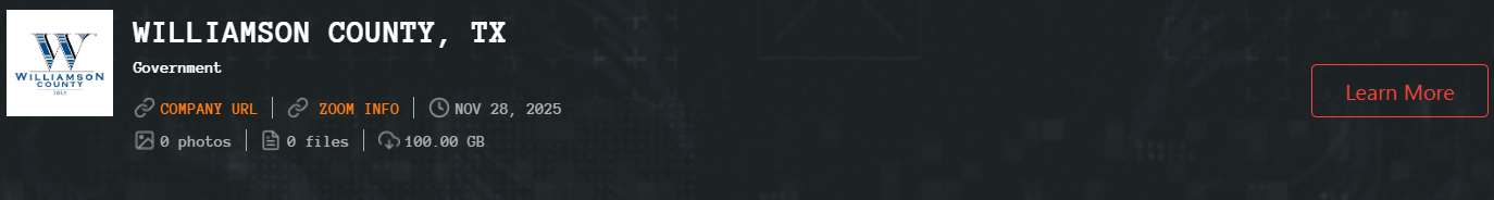 威廉姆森县成为Qilin勒索软件的受害者-xLab 威胁情报