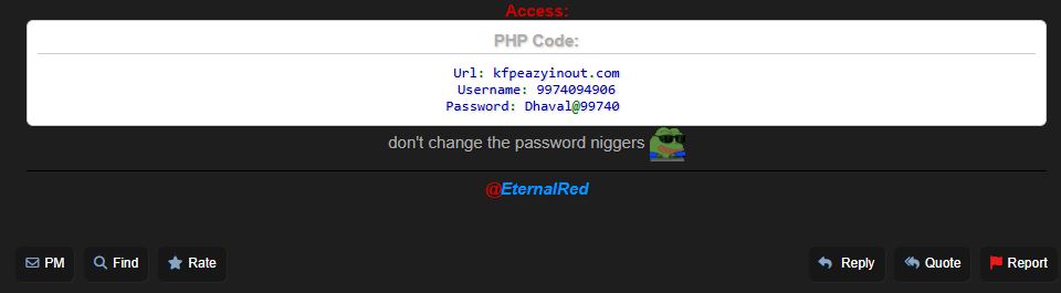 据称泄露凯富隆Fine产品的访问权限-xLab 威胁情报