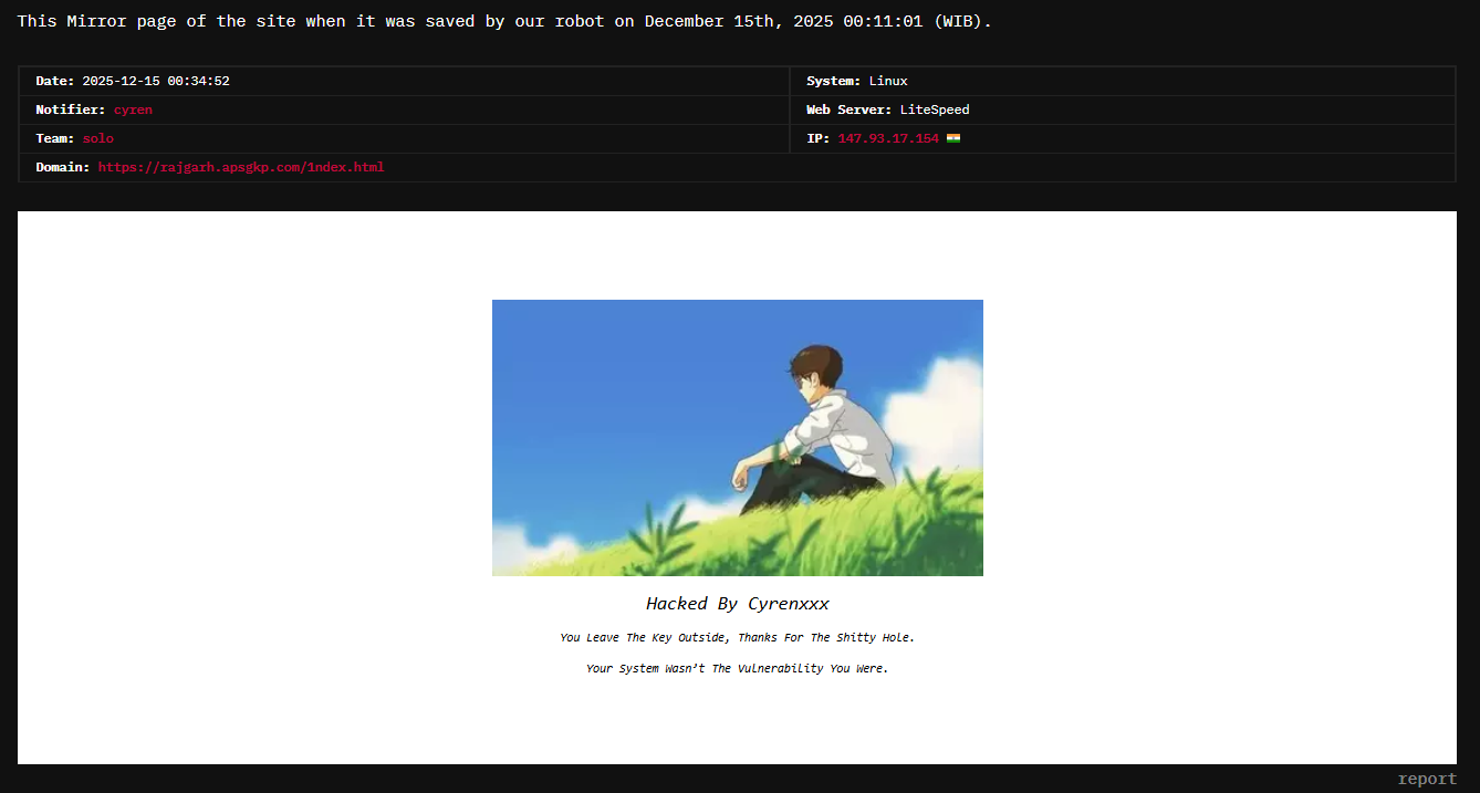 Solo针对Abhyuday公立学校的网站-xLab 威胁情报