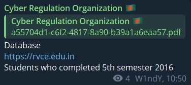 RV工程学院涉嫌数据外泄-xLab 威胁情报