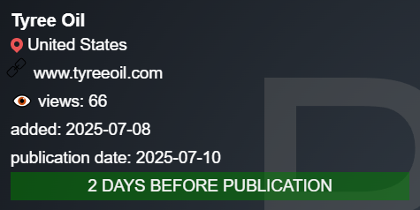 泰瑞石油公司成为PLAY勒索软件的受害者-xLab 威胁情报