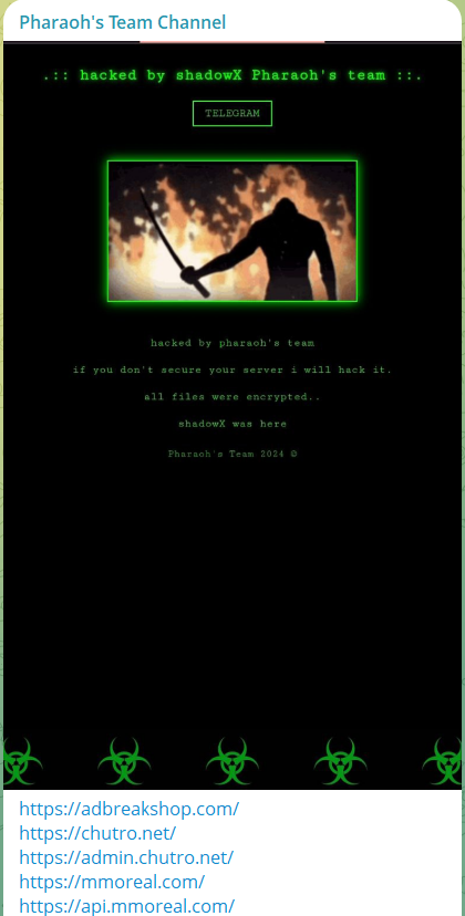 法老的团队频道瞄准梅丽莎管理与咨询网站-xLab 威胁情报