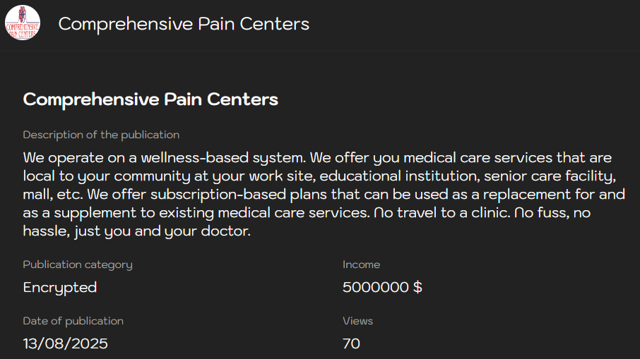 综合Pain中心成为Sinobi勒索软件的受害者-xLab 威胁情报