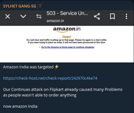 SYLHET GANG-SG瞄准Amazon India网站-xLab 威胁情报
