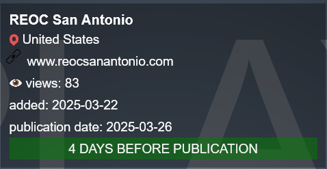 REOC San Antonio成为PLAY勒索软件的受害者-xLab 威胁情报
