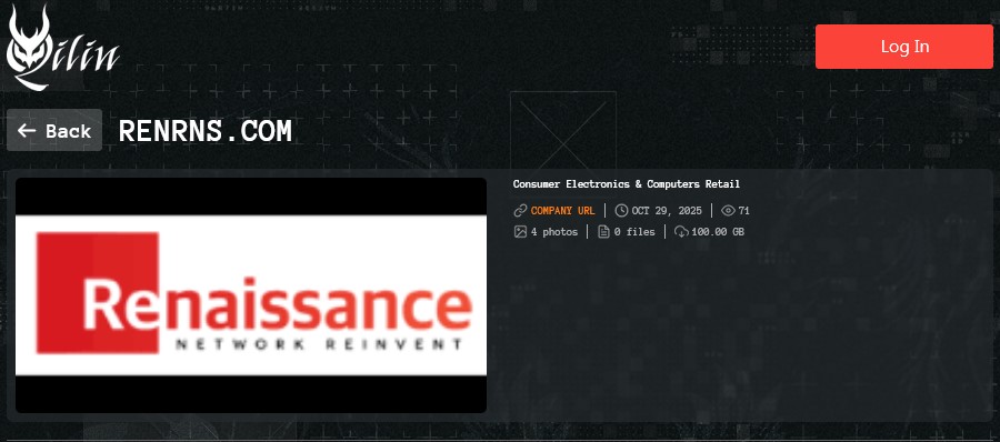 Renaissance Network Reinvent成为Qilin勒索软件的受害者-xLab 威胁情报