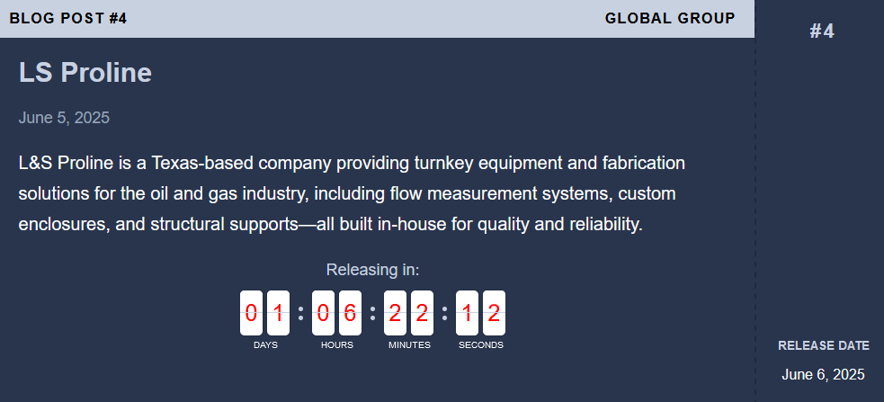L&S Proline成为全球勒索软件的受害者-xLab 威胁情报