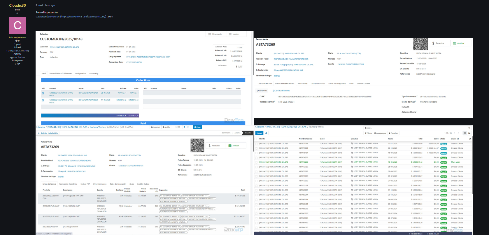 涉嫌向Stewart&Stevenson出售未经授权的访问权限-xLab 威胁情报