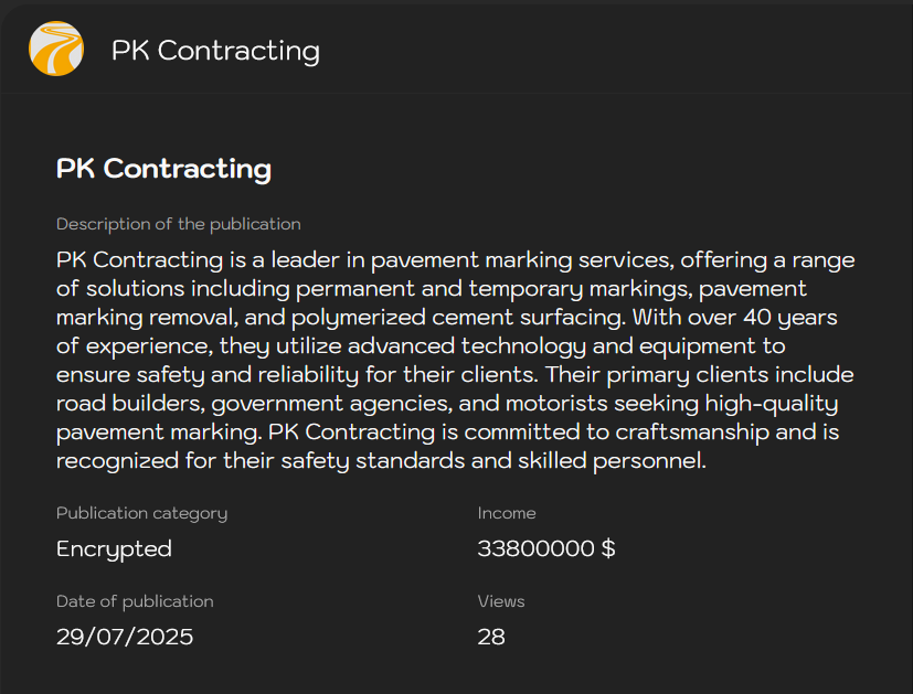 PK Contracting将vicitm归咎于Sinobi勒索软件-xLab 威胁情报